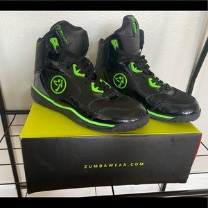 Zumba Energy Boom Women’s High Tops size 7